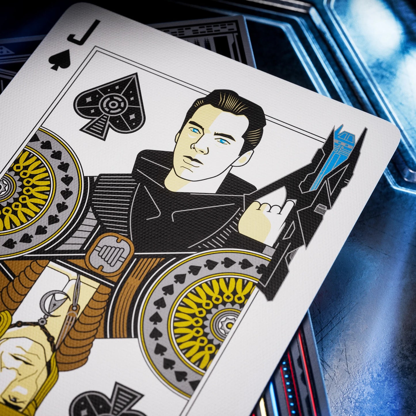 Star Trek Dark Edition (Black) Playing Cards by Theory 11