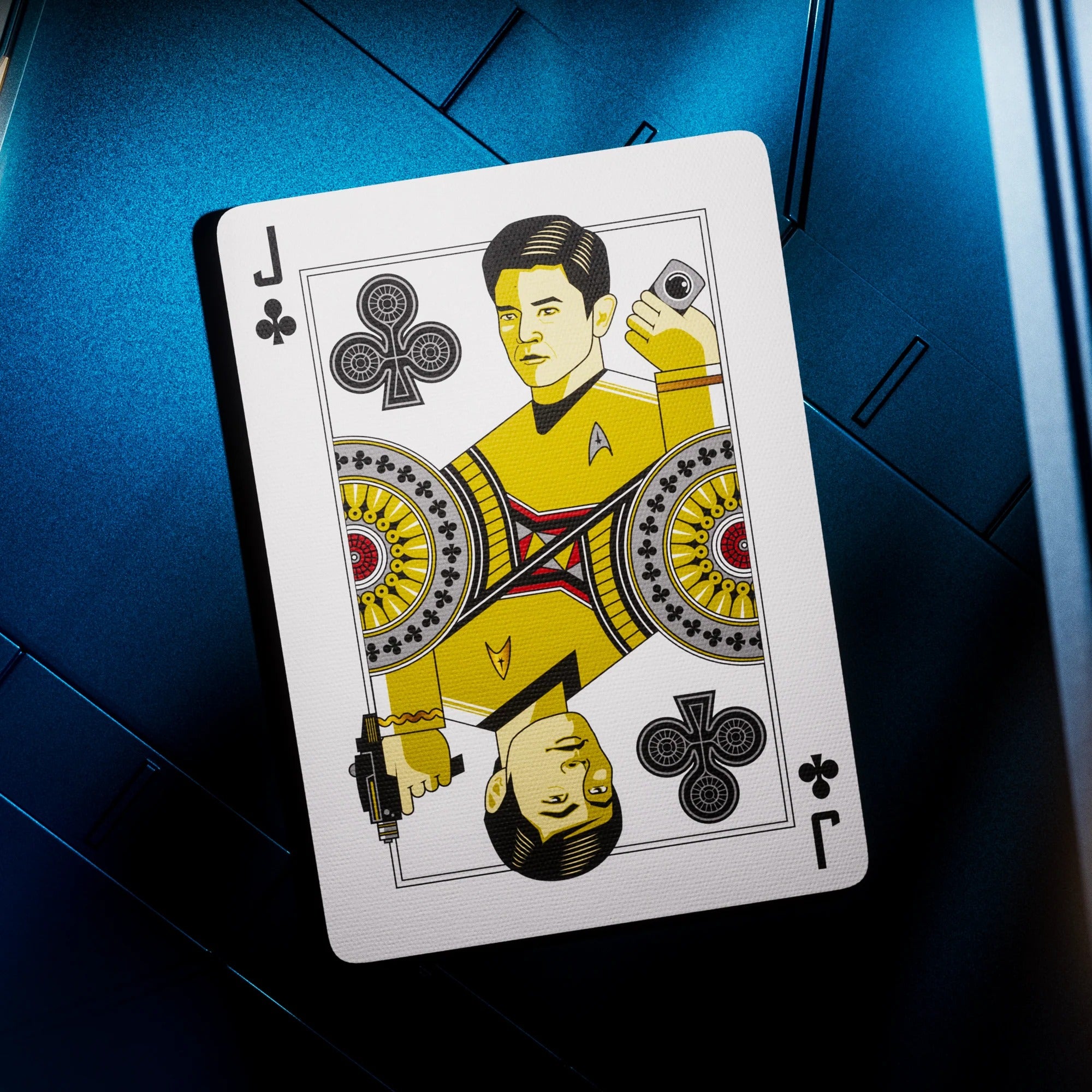 Star Trek Light Edition (White) Playing Cards by Theory 11