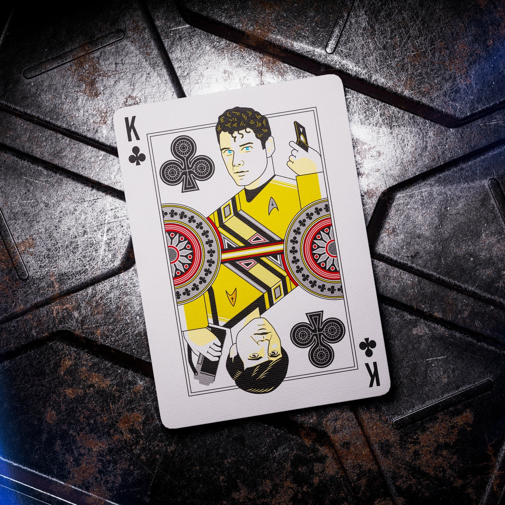 Star Trek Light Edition (White) Playing Cards by Theory 11