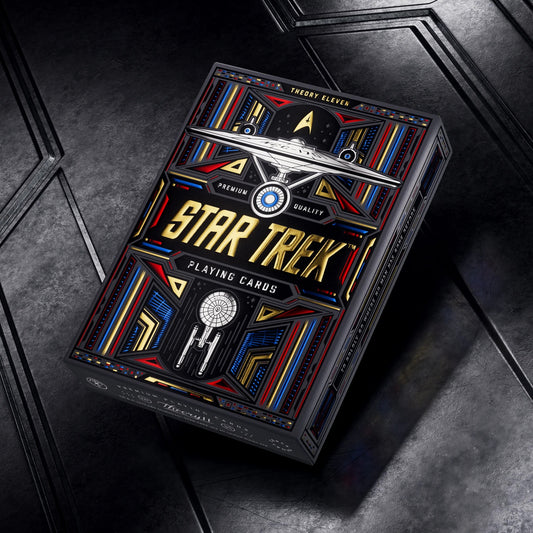 Star Trek Dark Edition (Black) Playing Cards by Theory 11