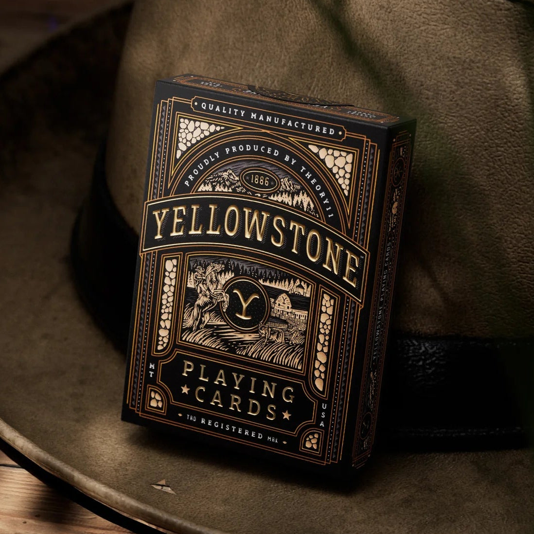 Yellowstone Playing Cards by theory11