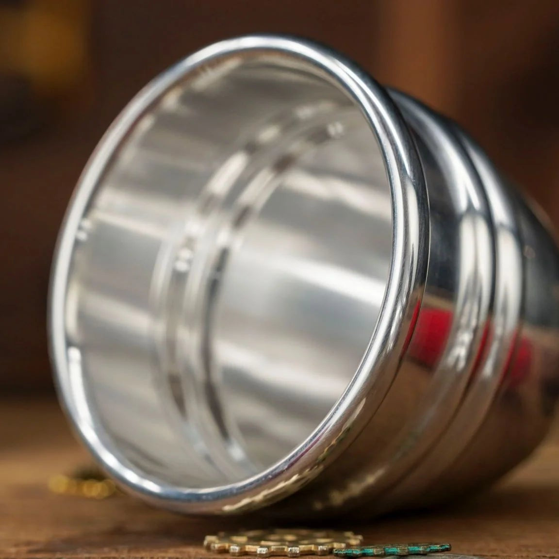 Aluminum Alloy Cups and Balls Set by TCC Magic