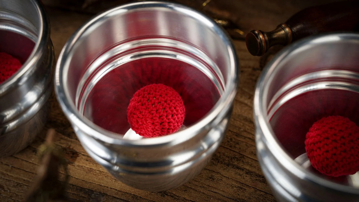 Aluminum Alloy Cups and Balls Set by TCC Magic
