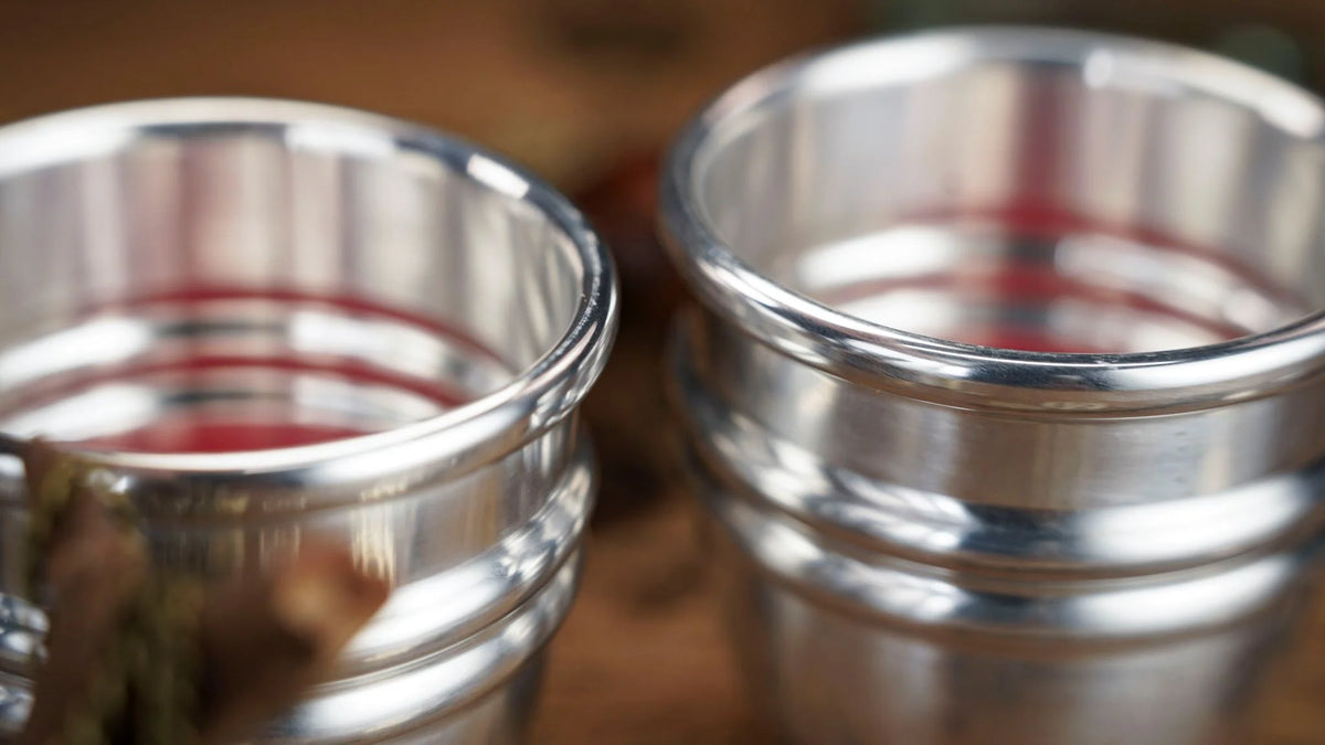 Aluminum Alloy Cups and Balls Set by TCC Magic