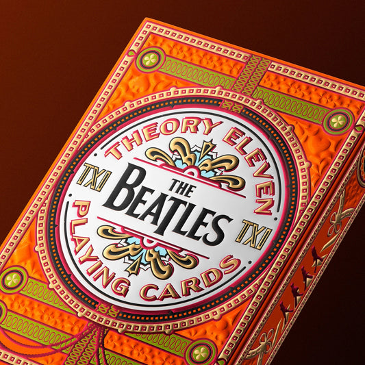 The Beatles (Orange) Playing Cards by Theory11