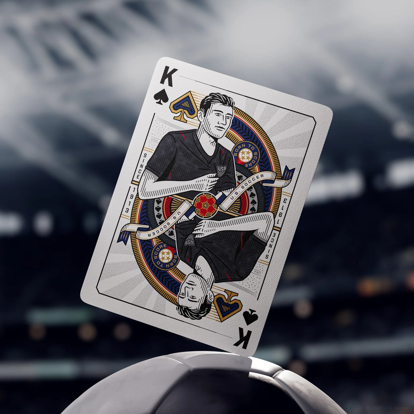 U.S Soccer Playing Cards by Theory 11