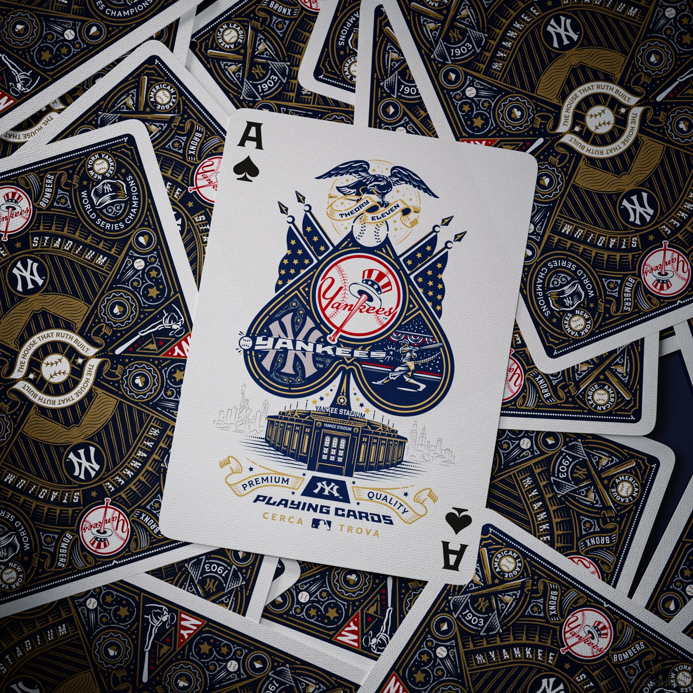 Yankees Playing Cards by Theory11