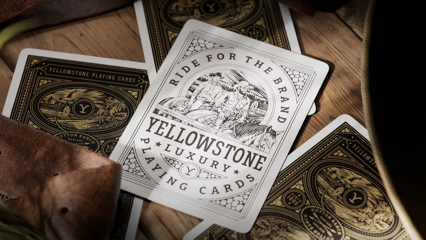 Yellowstone Playing Cards by theory11