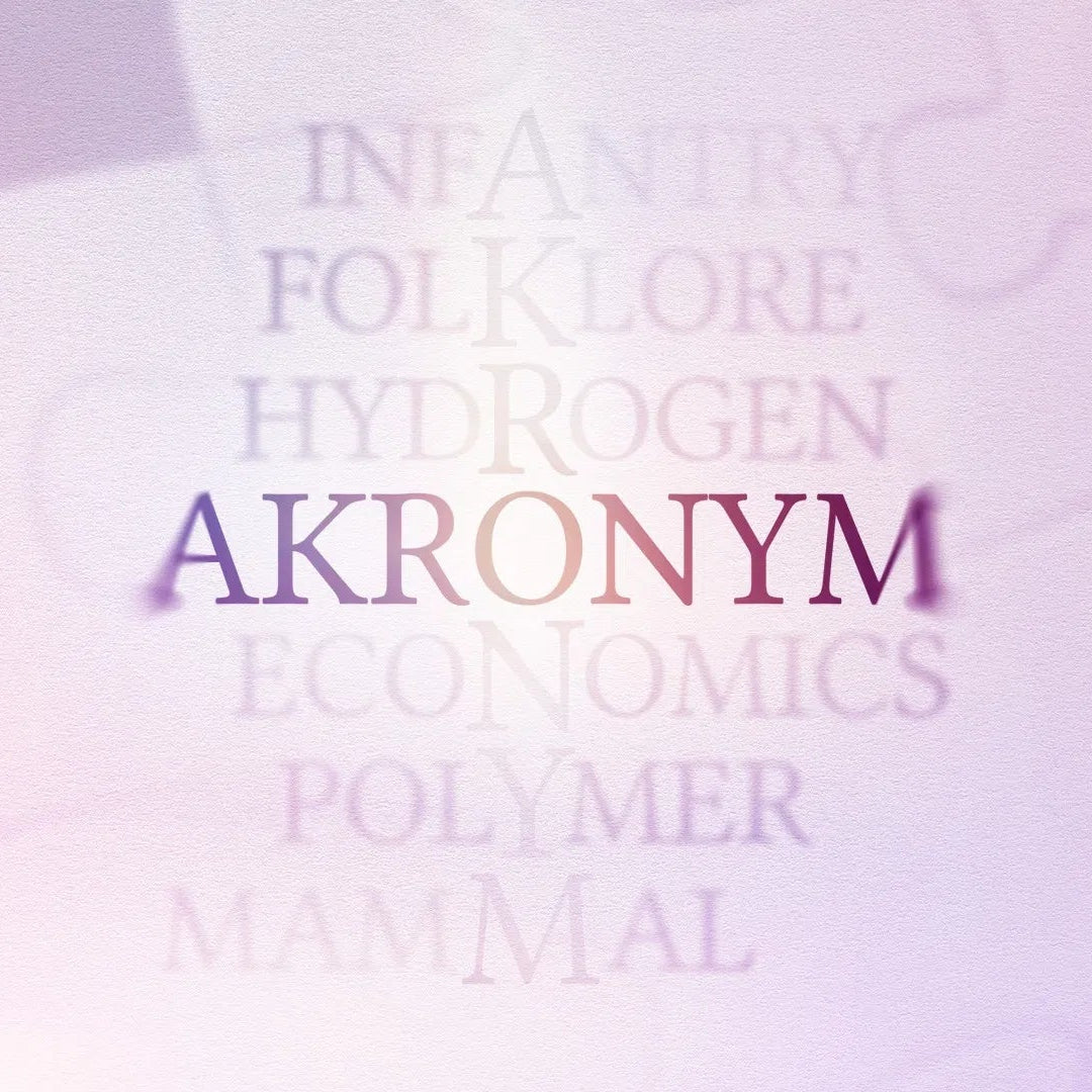 Akronym by Yves Doumergue and Conjuring Lab