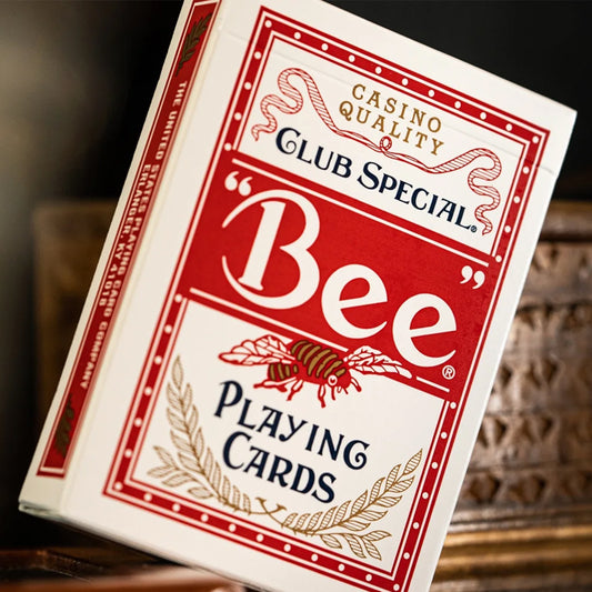 Bee (Red) Playing Cards Printed by USPCC