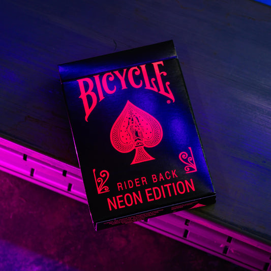 Bicycle® Star-Fire Pink Neon Playing Cards