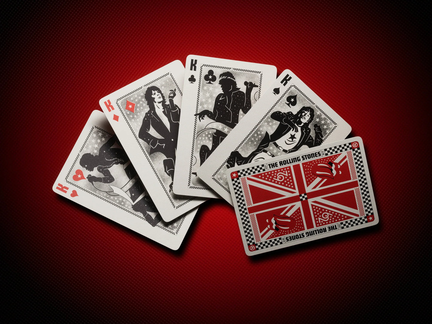 The Rolling Stones Playing Cards by theory11