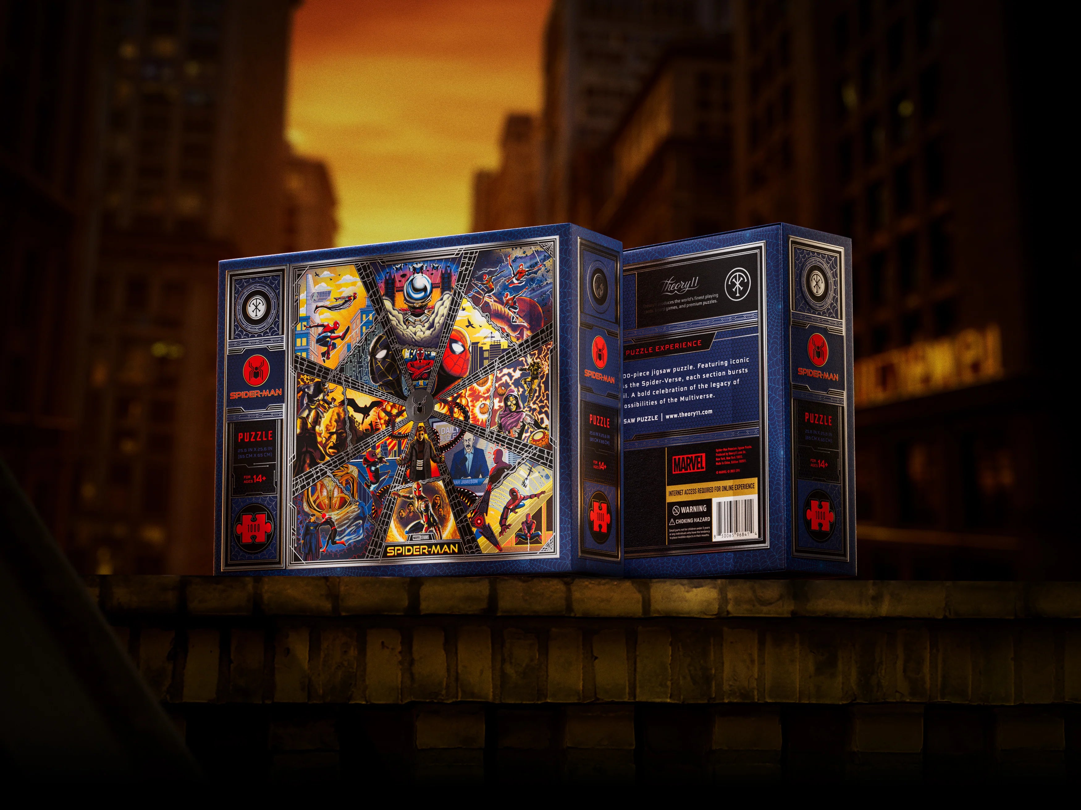 Spiderman Jigsaw Puzzle by theory11