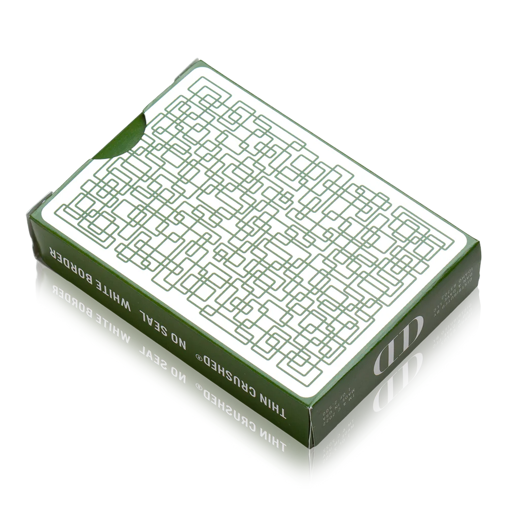 Damn Good Cards, No. 4 (Green) Playing Cards