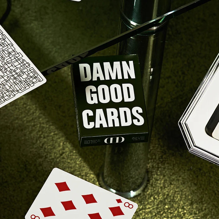 Damn Good Cards, No. 4 (Green) Playing Cards
