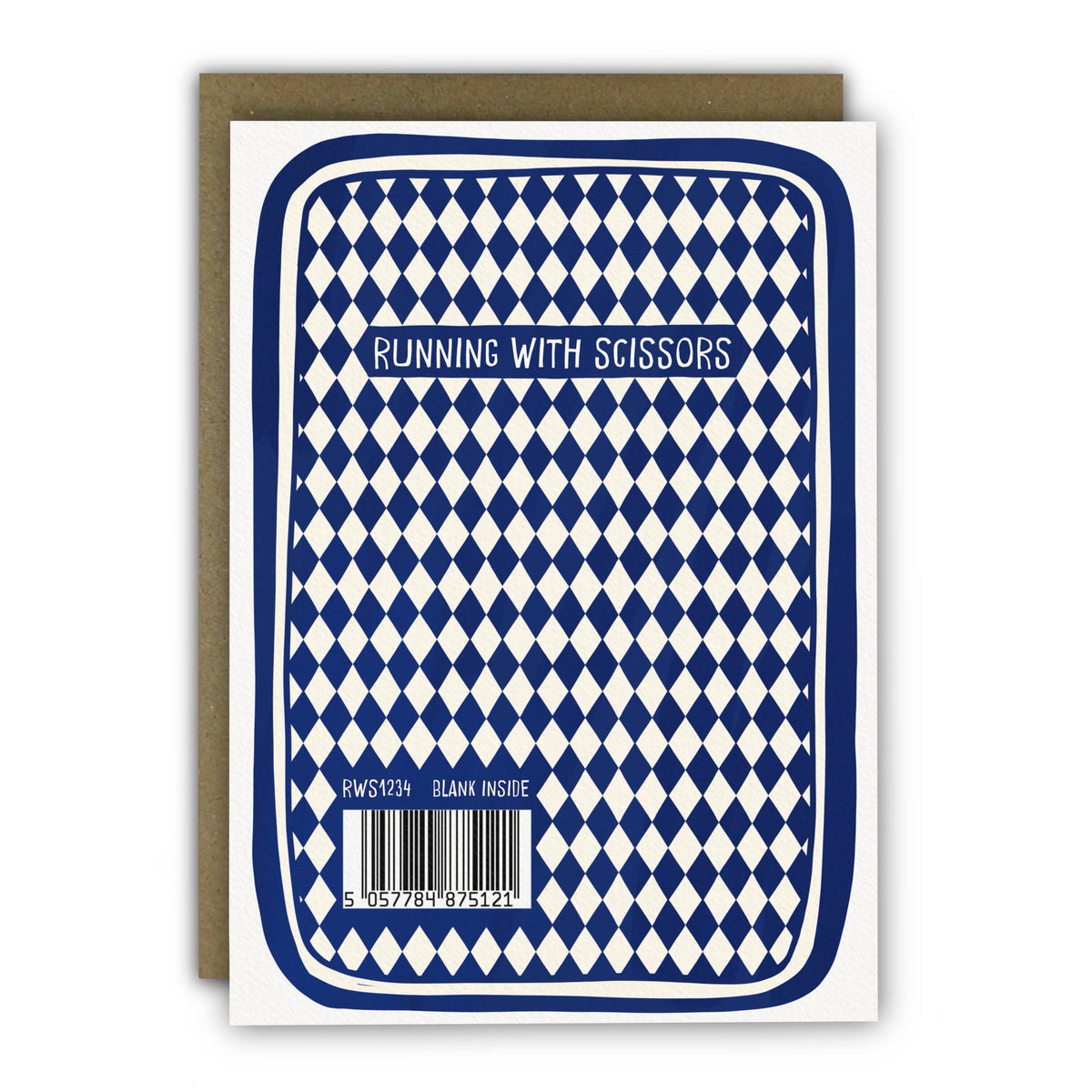 Father’s Day Card “Totally Ace Dad” Playing Card Style: Cellophane Wrapped