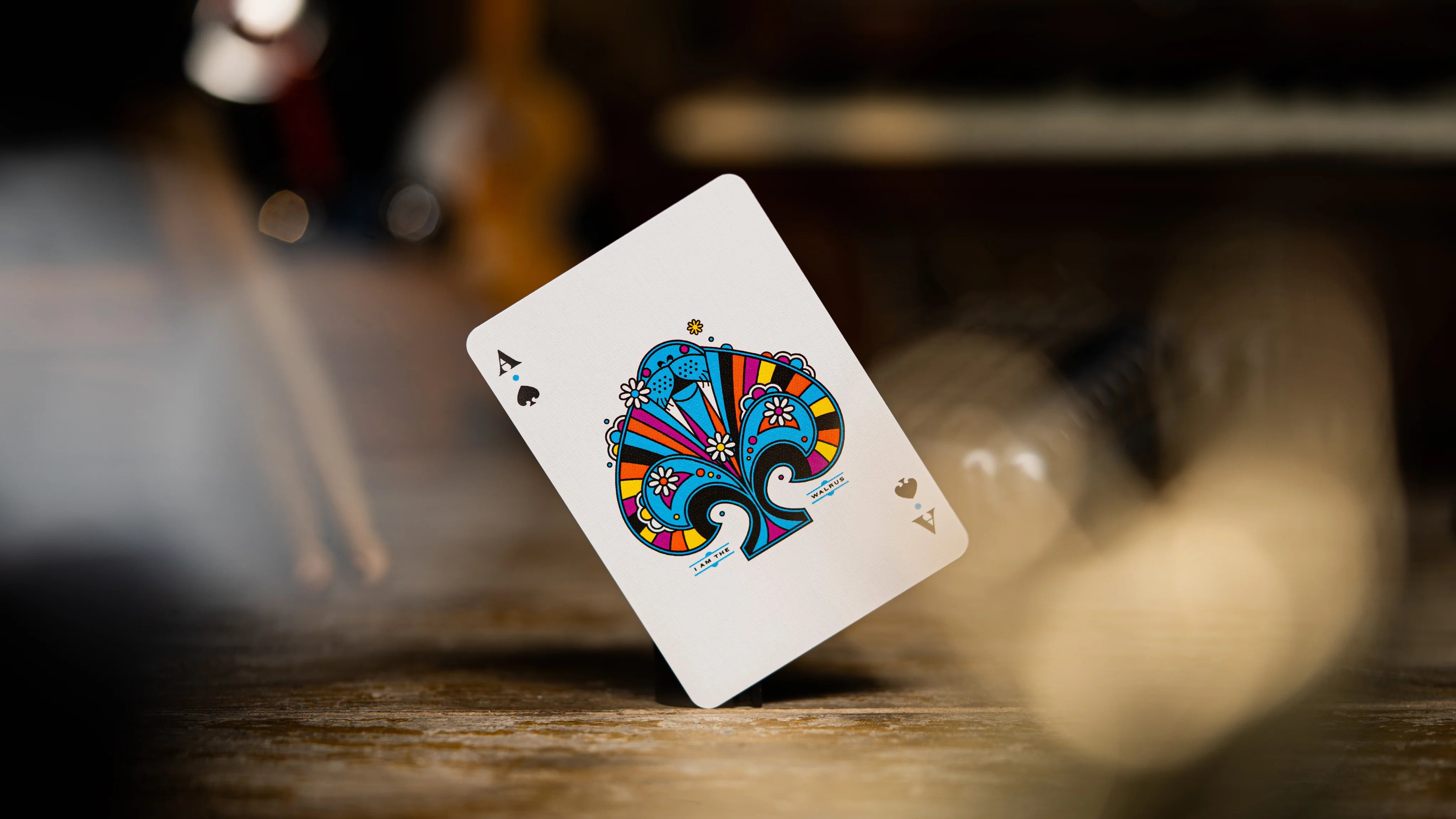 The Beatles (Pink) Playing Cards by Theory11