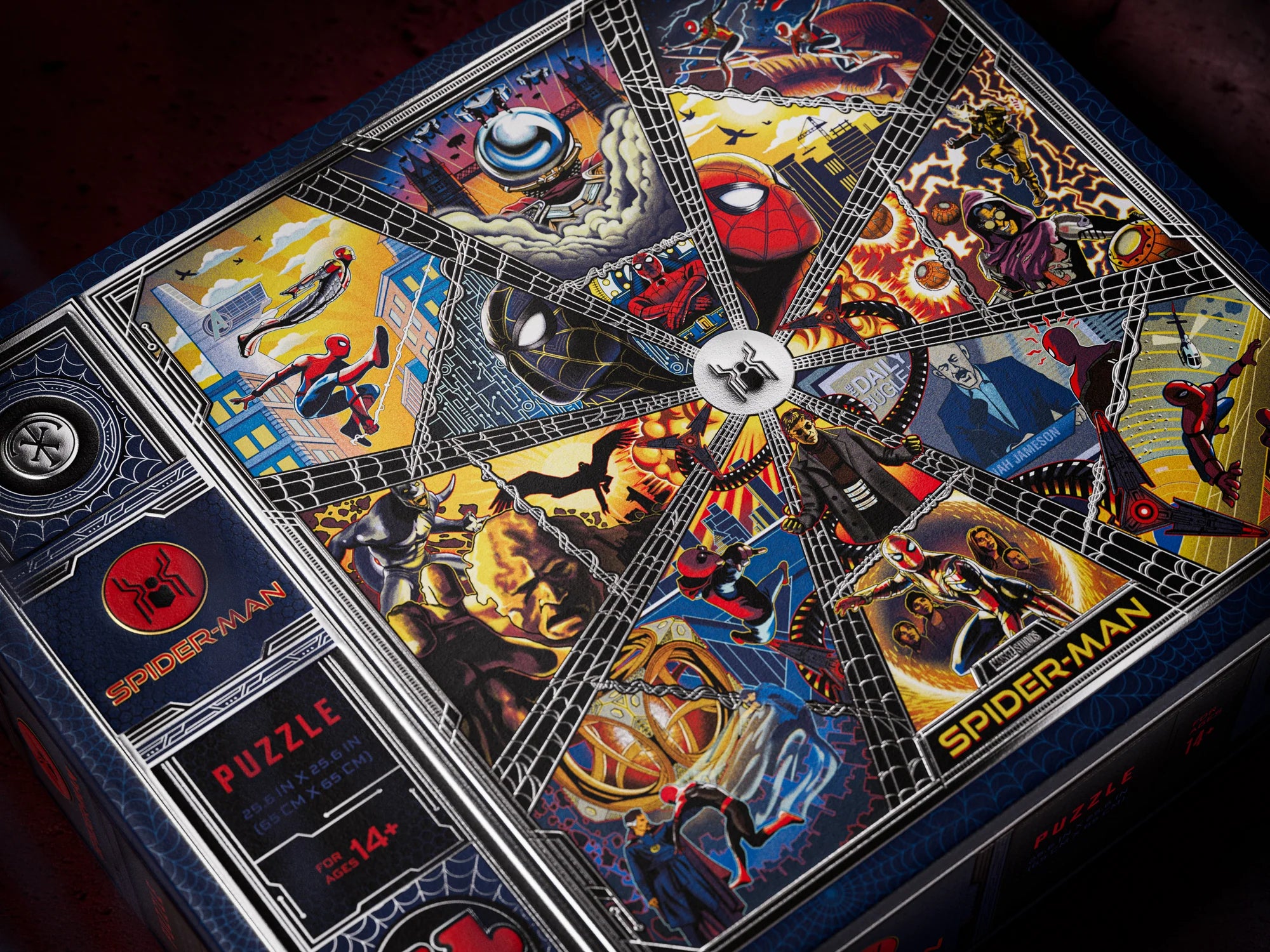 Spiderman Jigsaw Puzzle by theory11