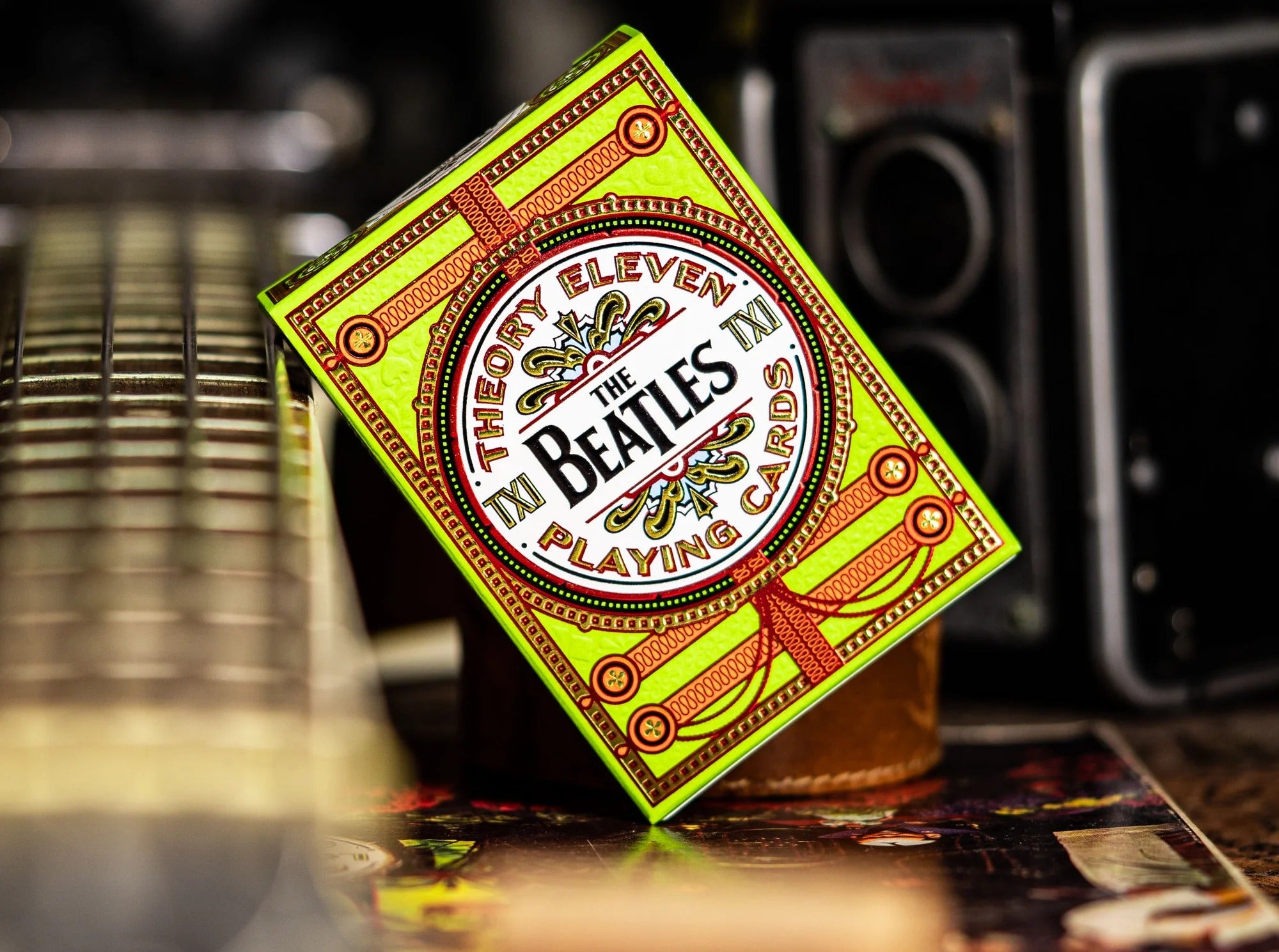 The Beatles (Green) Playing Cards by Theory11
