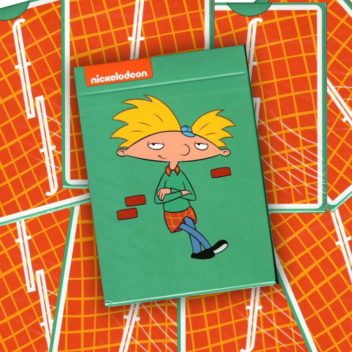 Nickelodeon Hey Arnold! Playing Cards By Fontaine