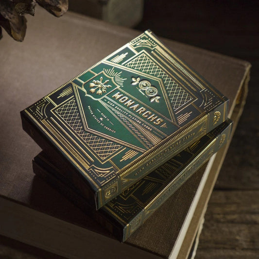 Monarch (Green) Playing Cards by Theory11