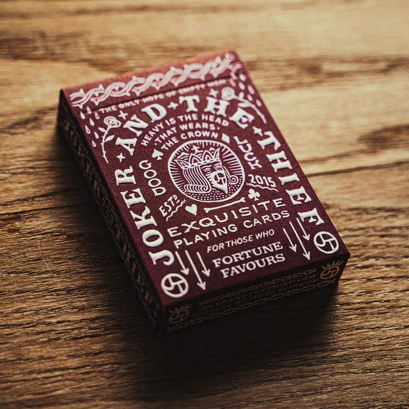 Crown: Royal Purple Edition Playing Cards - Joker & The Thief