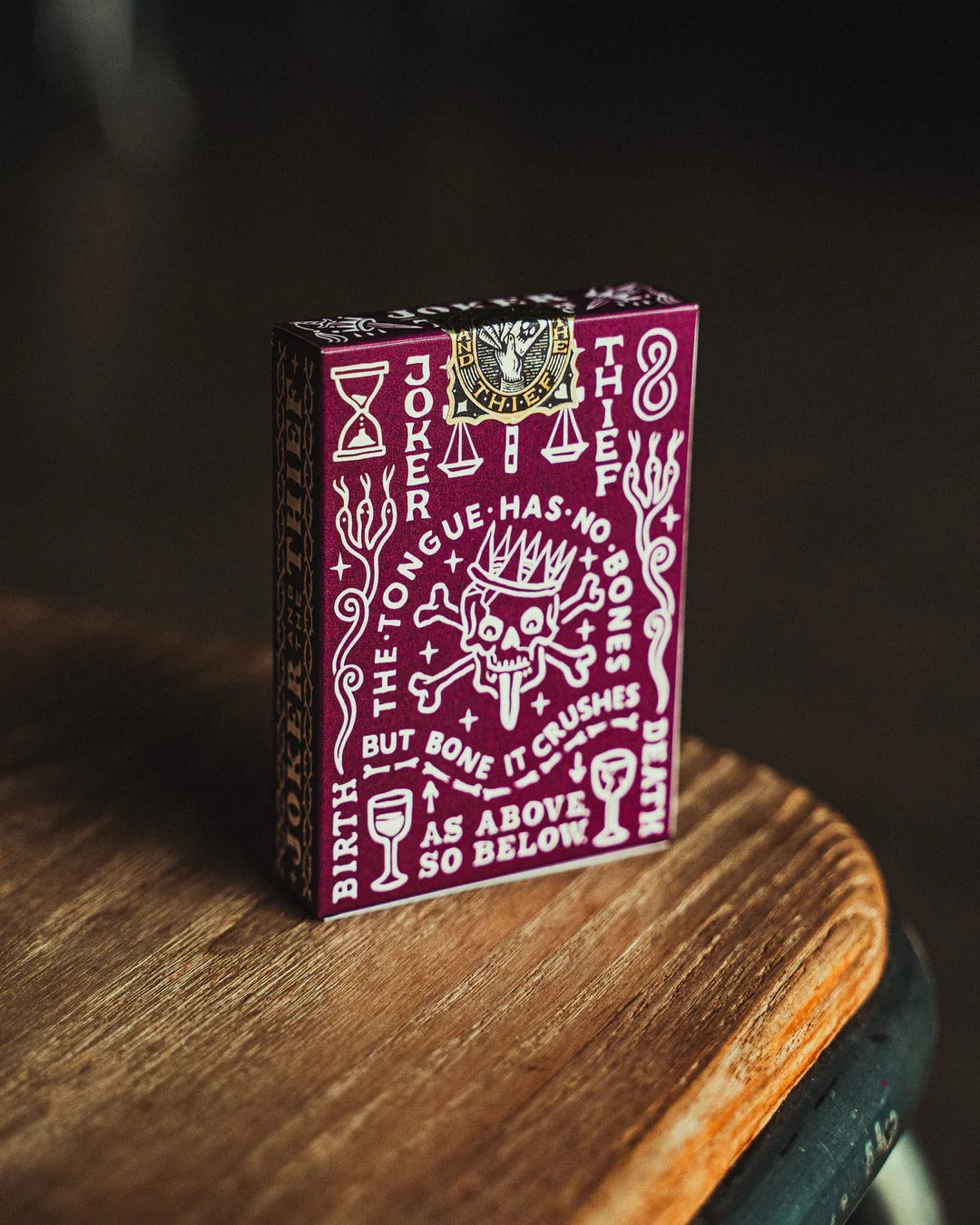 Crown: Royal Purple Edition Playing Cards - Joker & The Thief