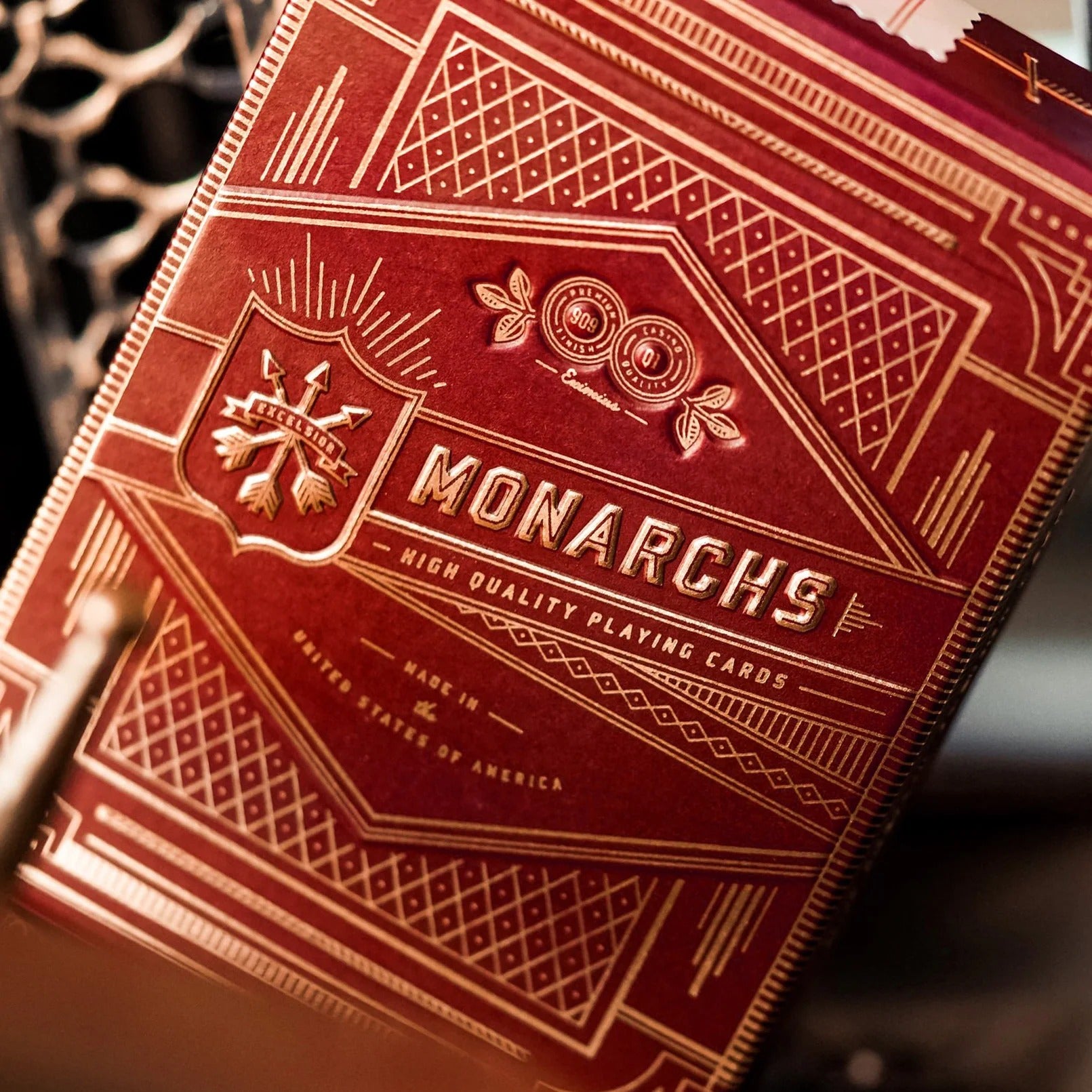 Monarch (Red) Playing Cards by Theory11