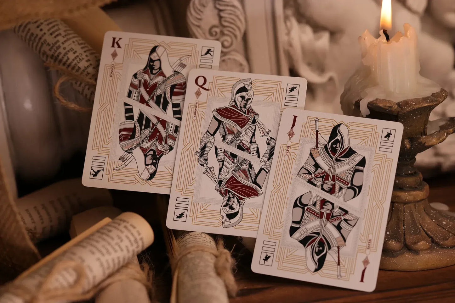 Assassin's Creed Legacy (Hidden Blade White) Playing Cards By Room One