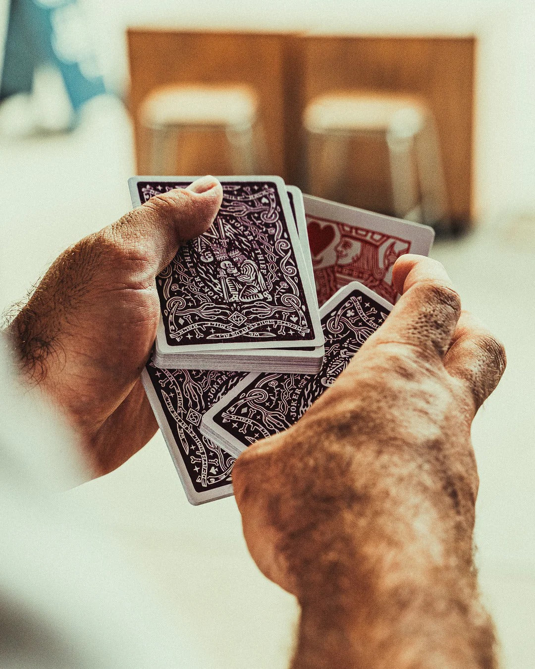Crown: Royal Purple Edition Playing Cards - Joker & The Thief