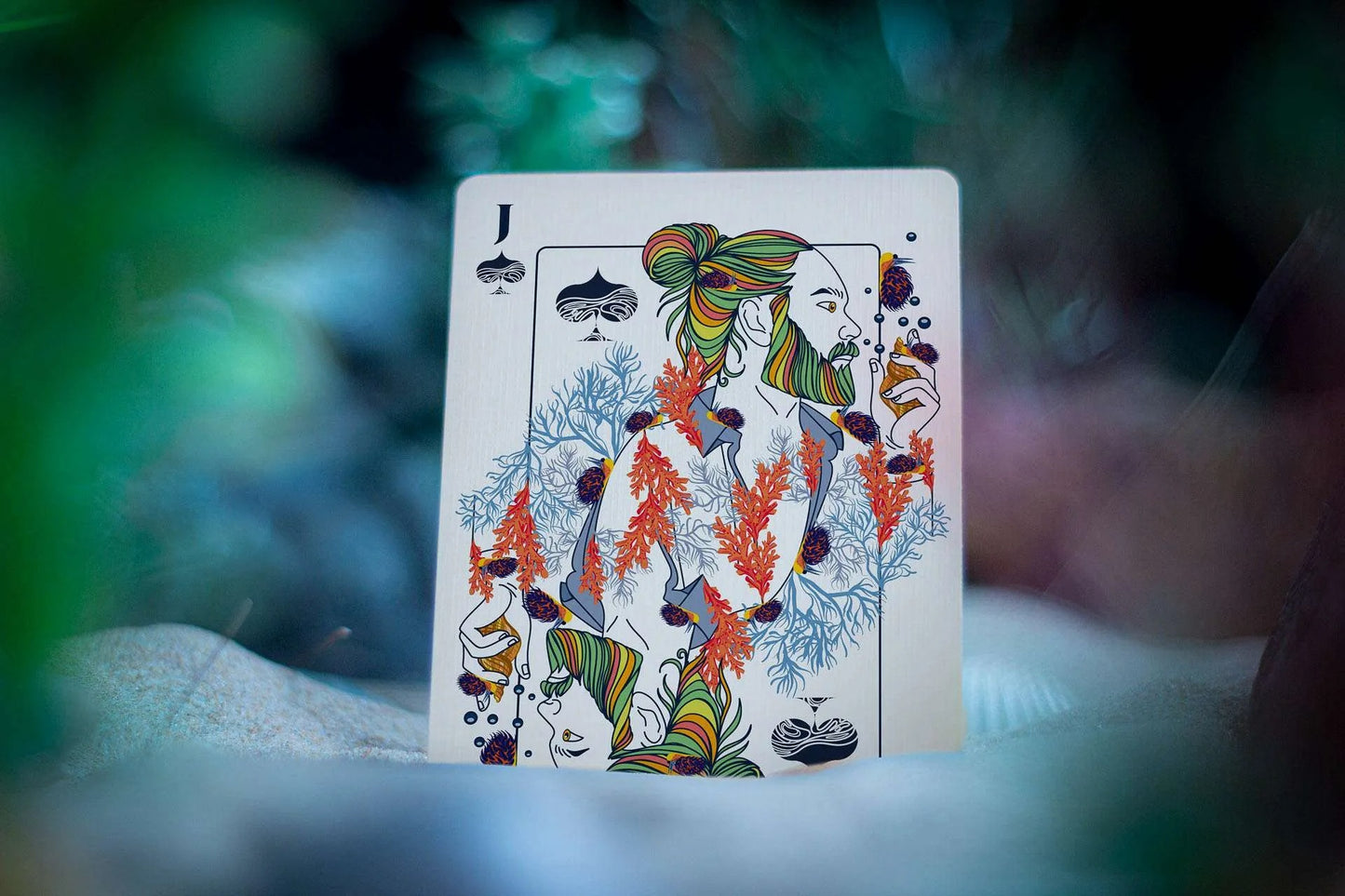 ONDA V2 (Yellow) by Jocu Playing Cards