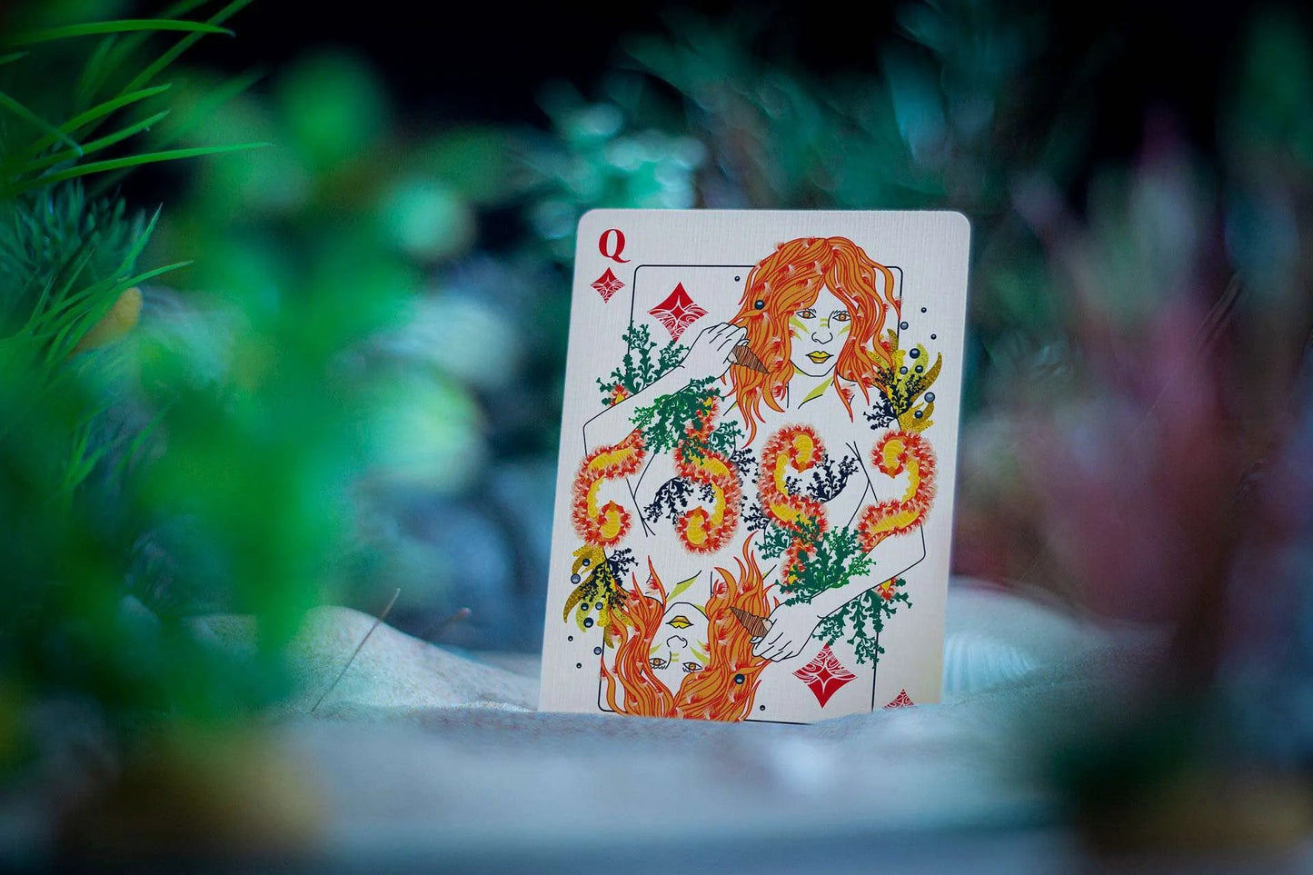 ONDA V2 (Yellow) by Jocu Playing Cards