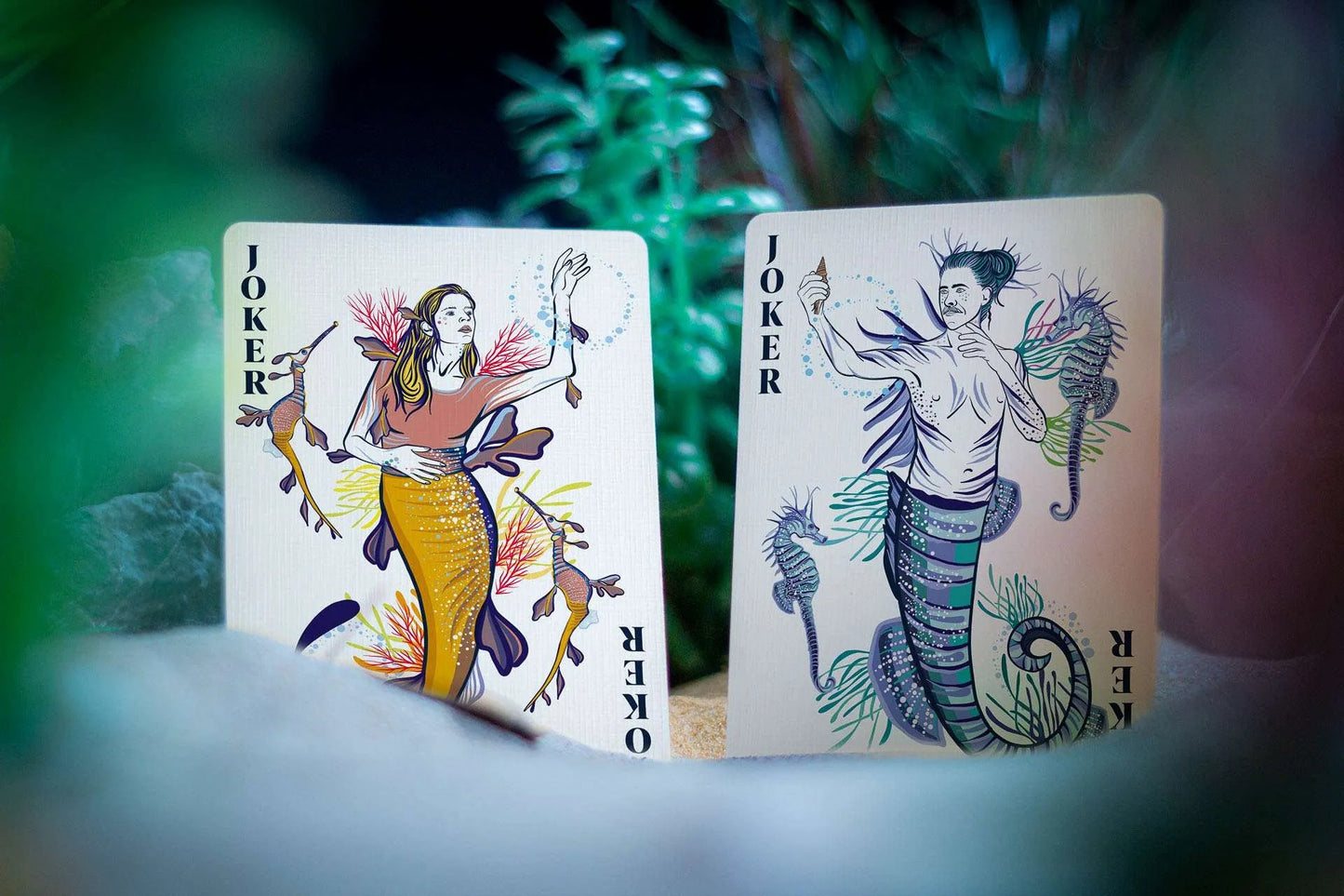 ONDA V2 (Yellow) by Jocu Playing Cards