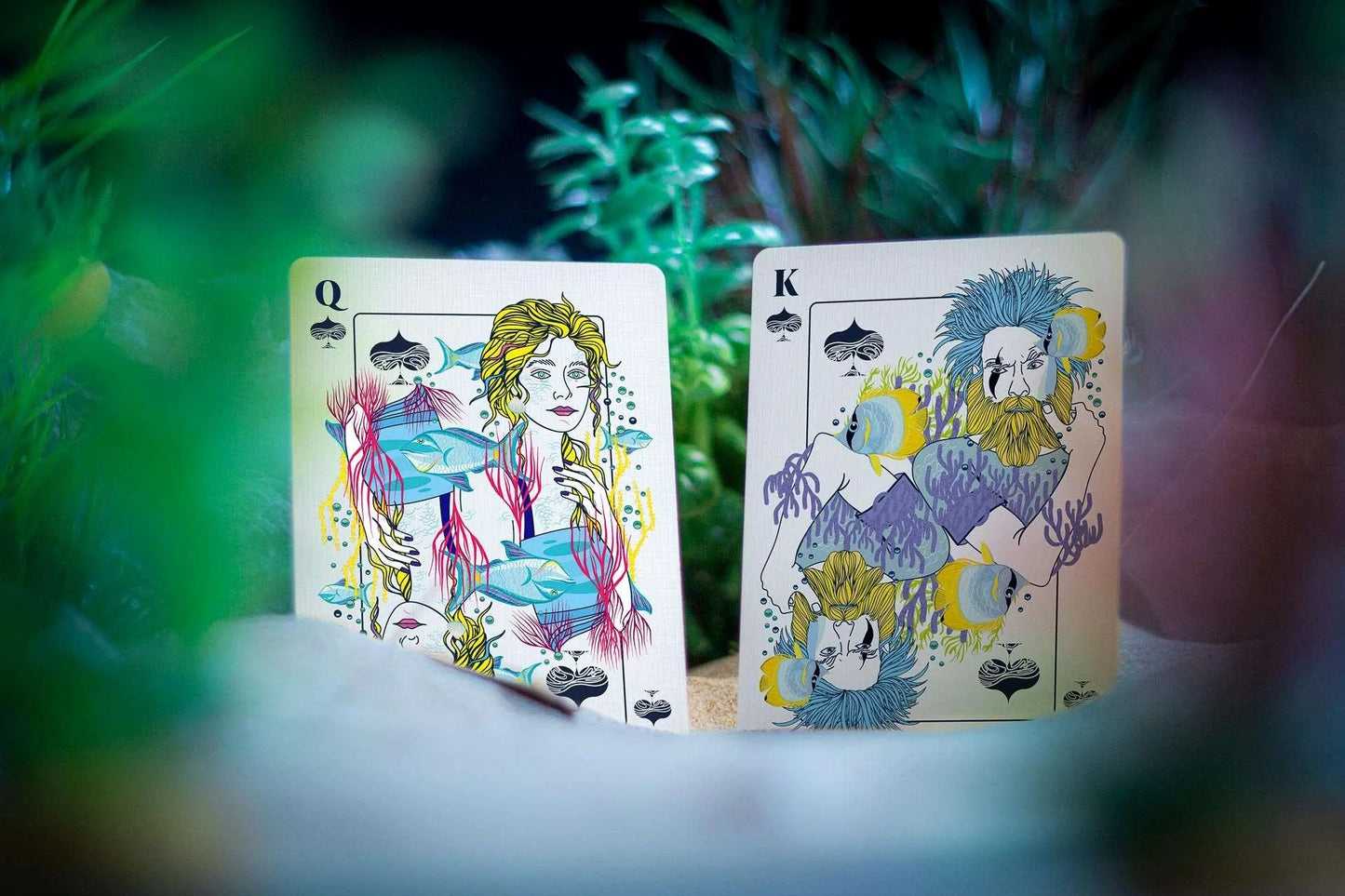 ONDA V2 (Yellow) by Jocu Playing Cards