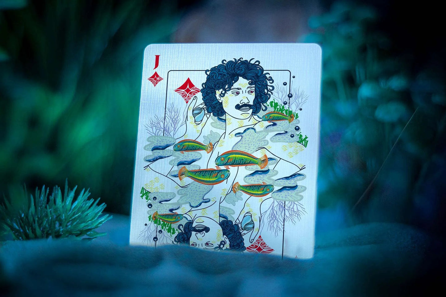 ONDA V2 (Yellow) by Jocu Playing Cards