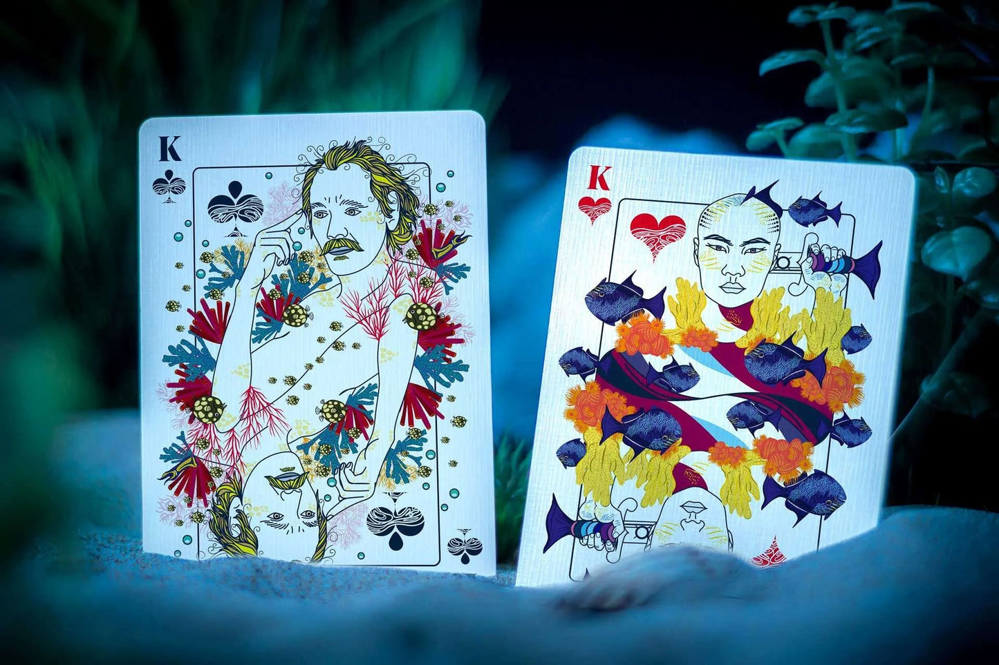 ONDA V2 (Yellow) by Jocu Playing Cards