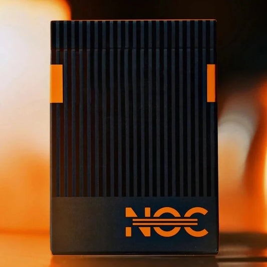 NOC3000X3 : Black/Orange (Human) Playing Cards By NOC