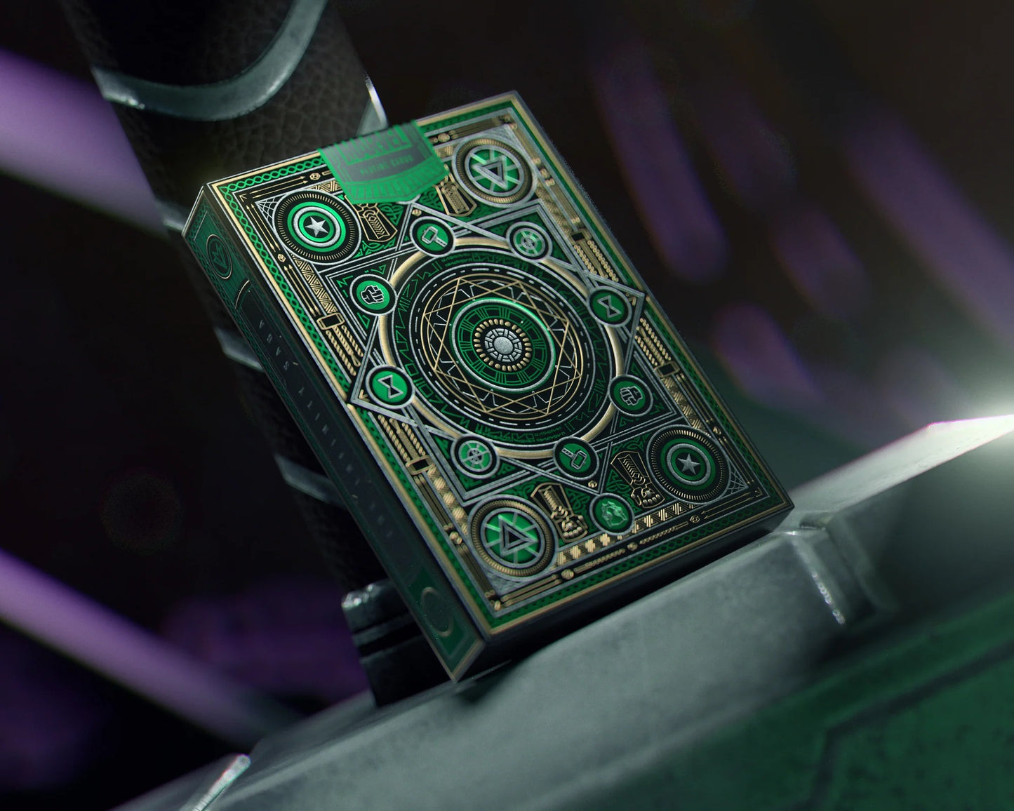 Avengers: (Green Edition) Playing Cards by Theory11