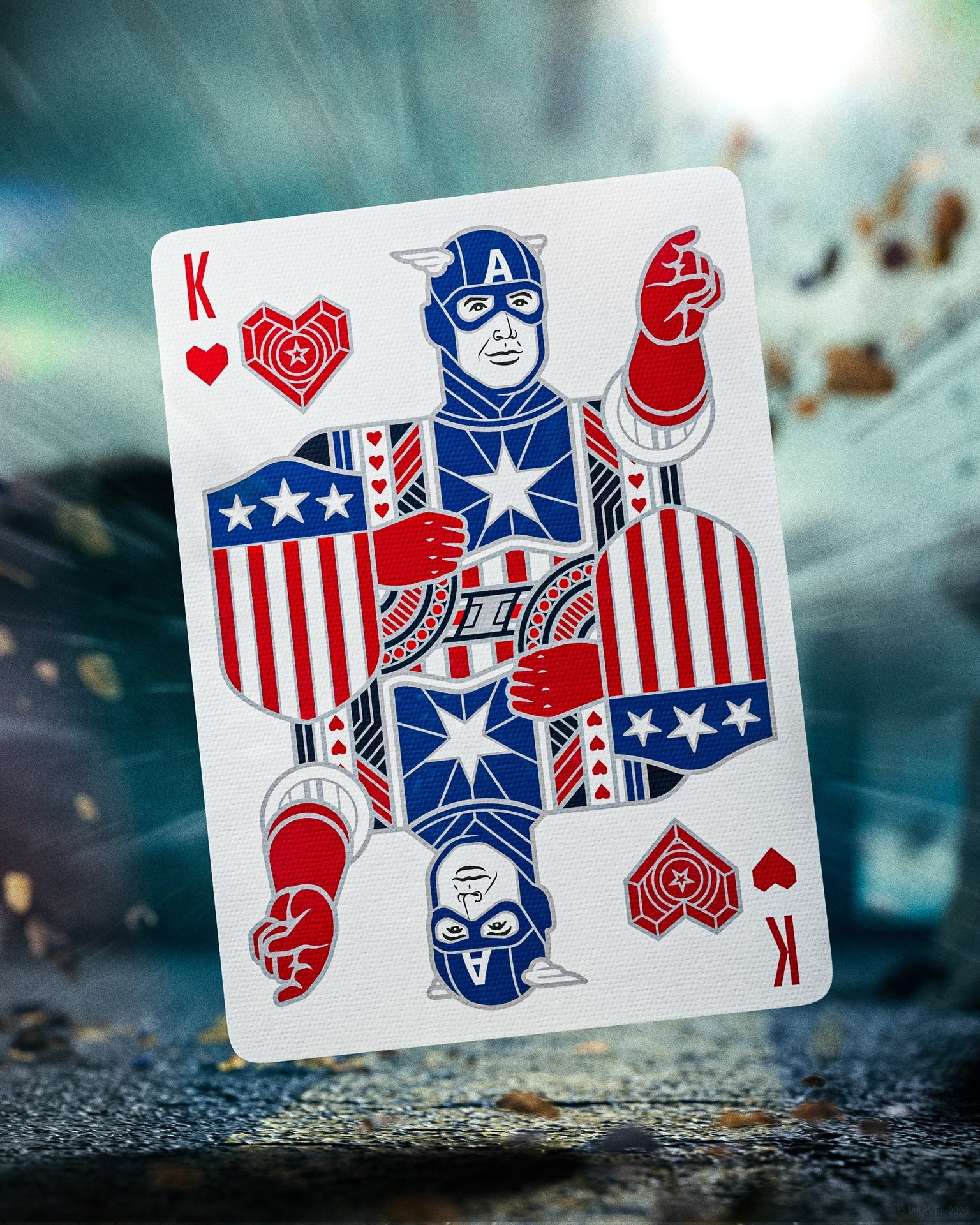 Captain America Playing Cards by Theory 11