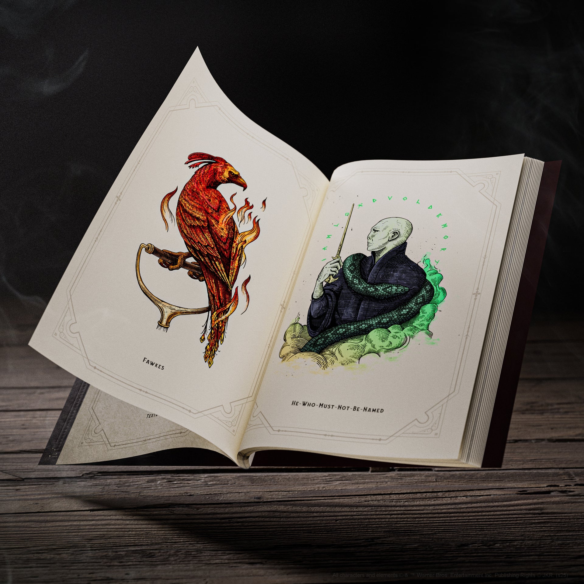 Harry Potter Self-Colouring Book By Theory 11