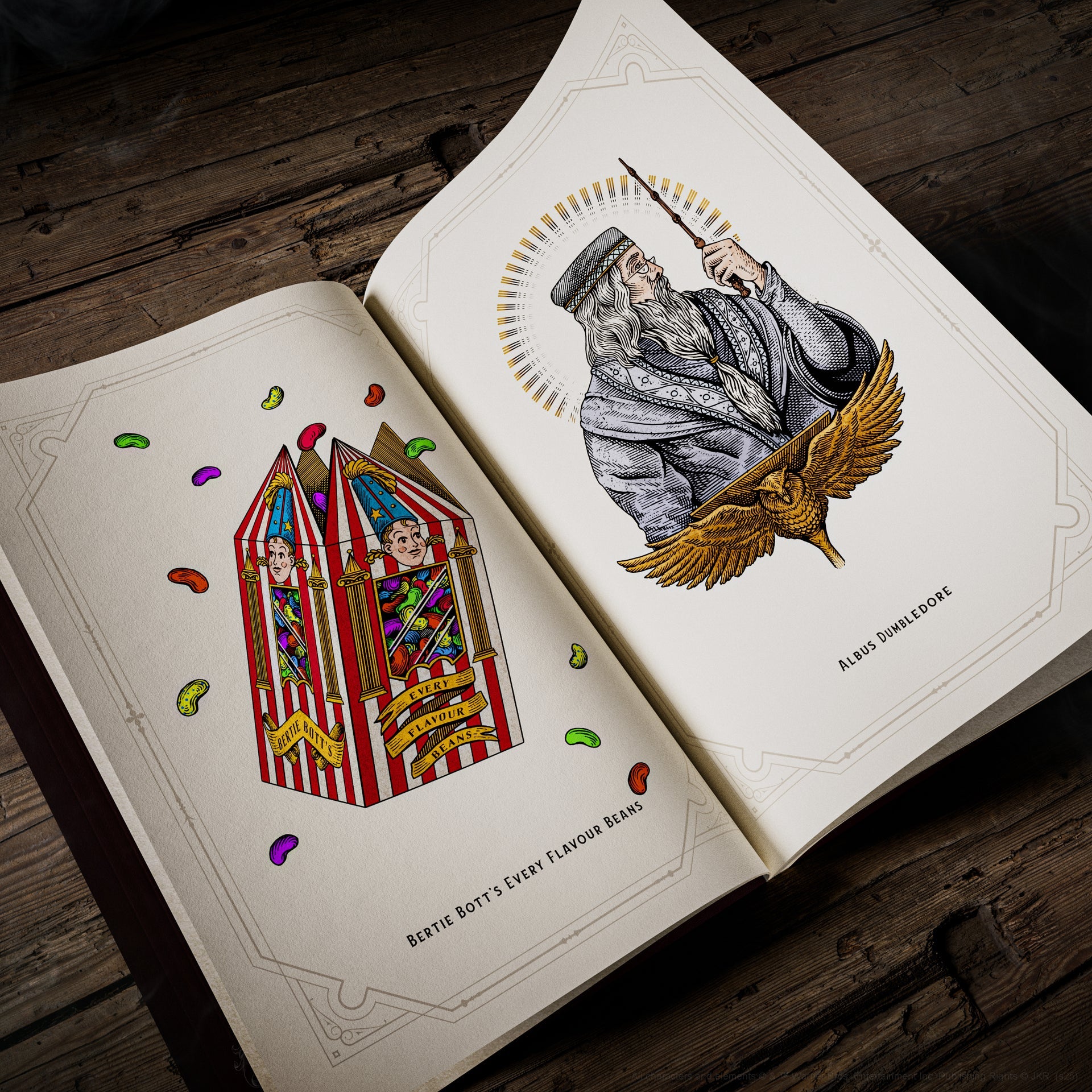 Harry Potter Self-Colouring Book By Theory 11