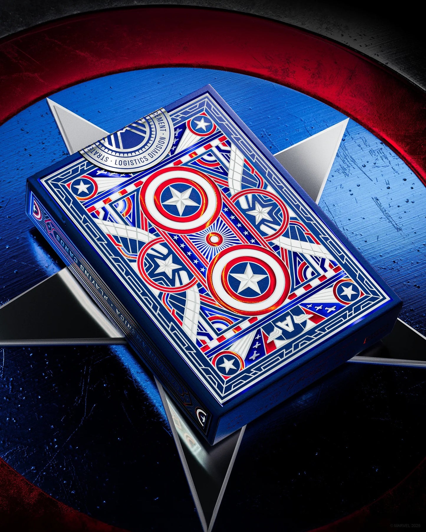 Captain America Playing Cards by Theory 11