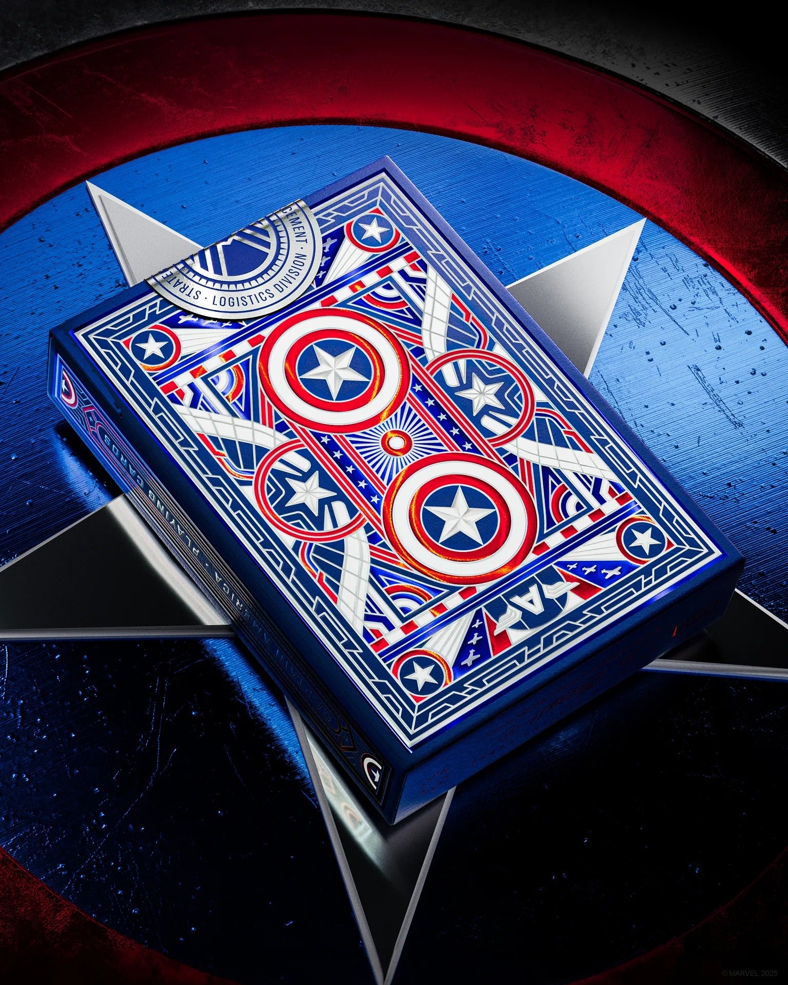 Captain America Playing Cards by Theory 11