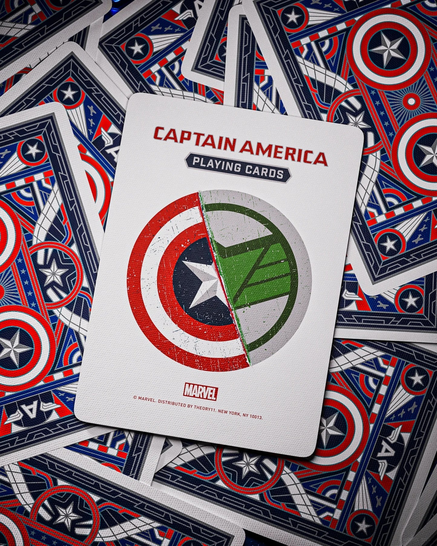 Captain America Playing Cards by Theory 11