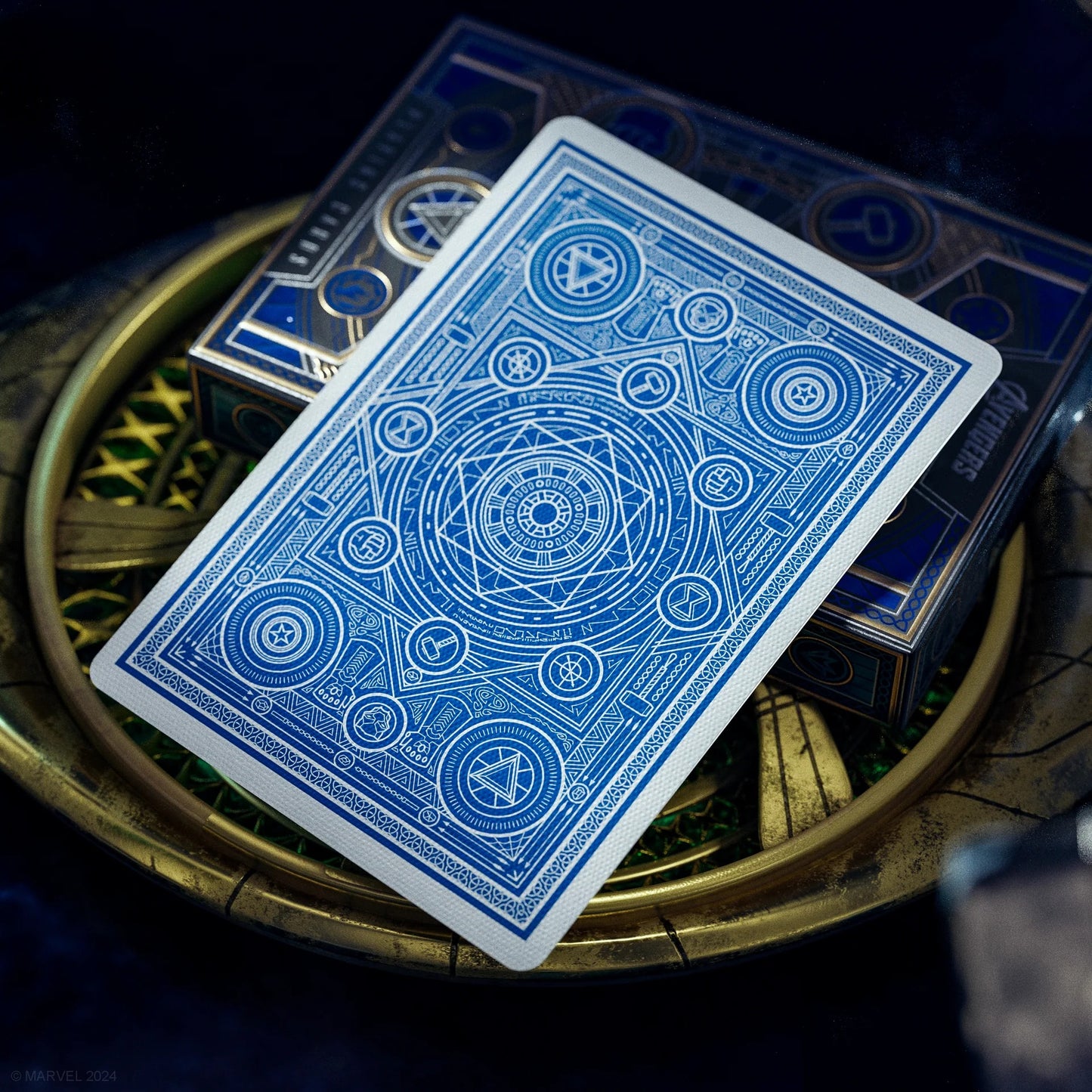 Avengers: (Blue Edition) Playing Cards by Theory11