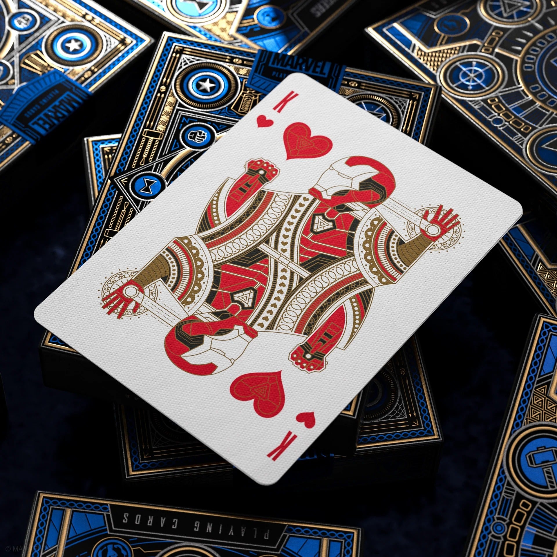 Avengers: (Blue Edition) Playing Cards by Theory11