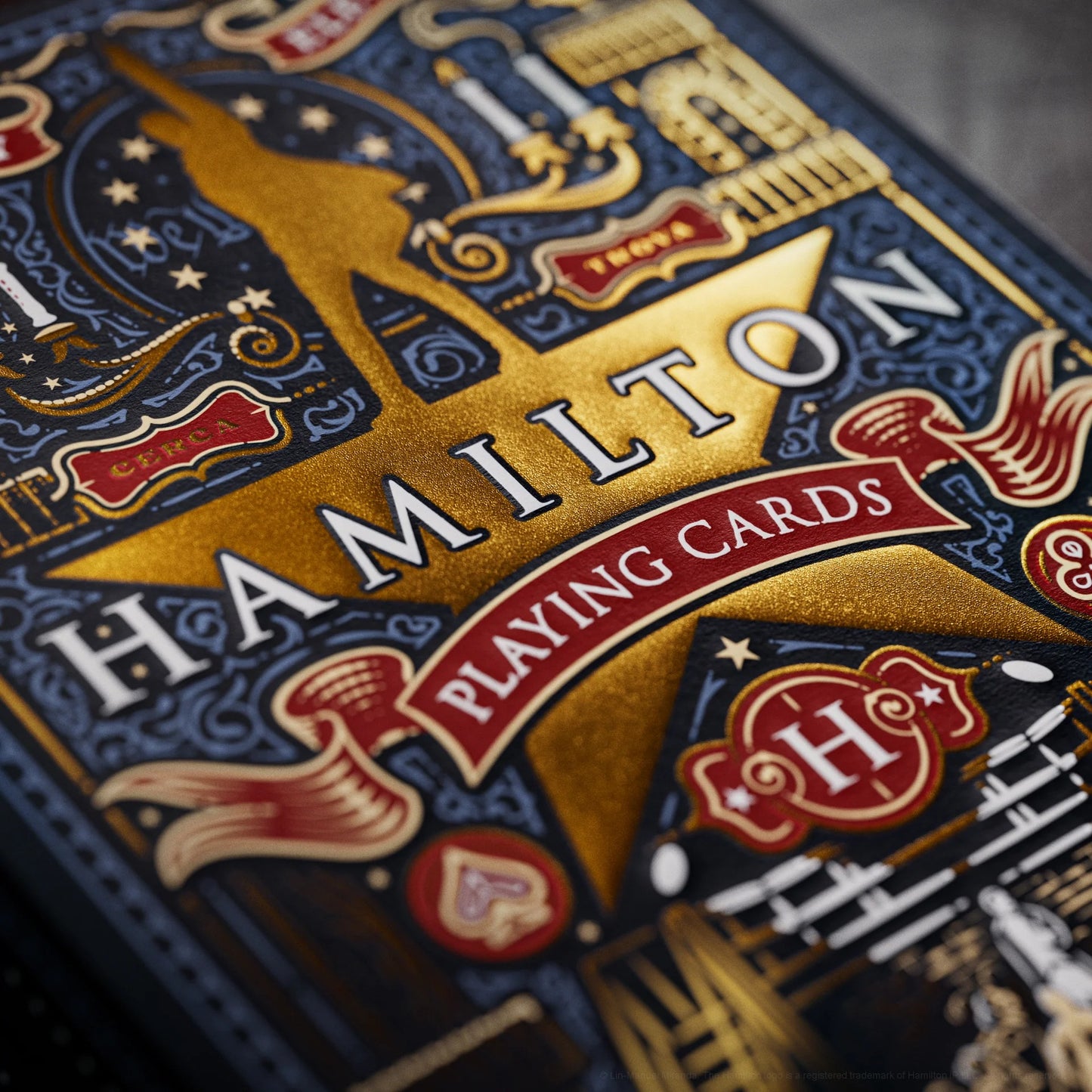 Cartes à jouer Hamilton par theory11