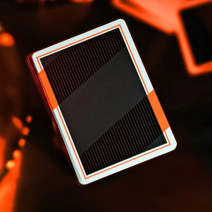 NOC3000X3 : Black/Orange (Human) Playing Cards By NOC