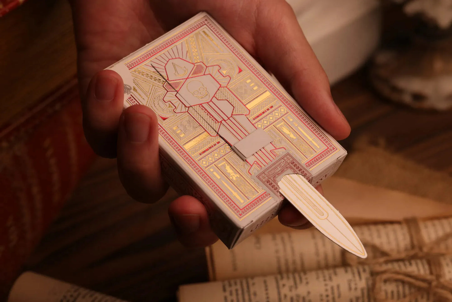 Assassin's Creed Legacy (Hidden Blade White) Playing Cards By Room One