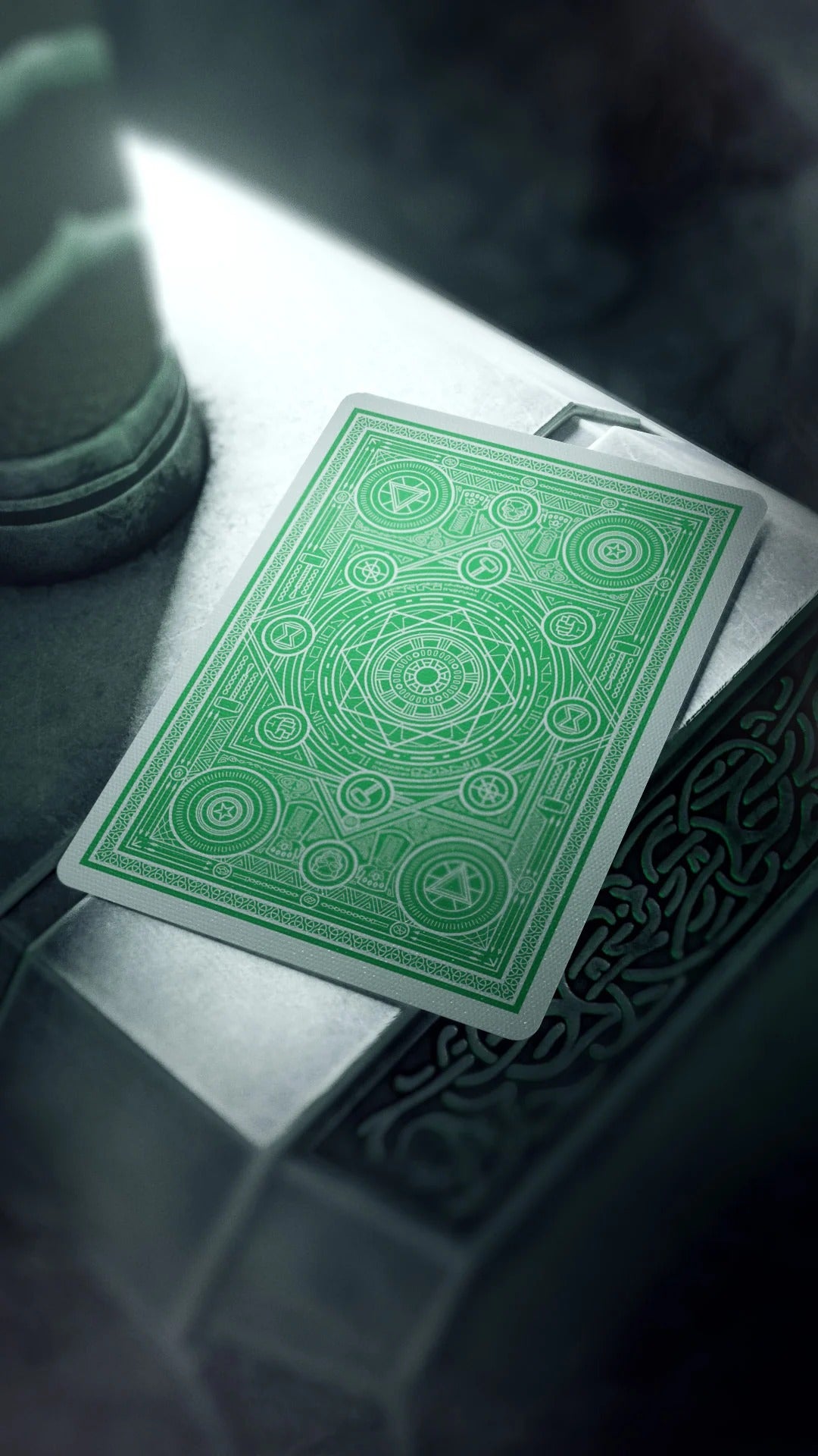 Avengers: (Green Edition) Playing Cards by Theory11